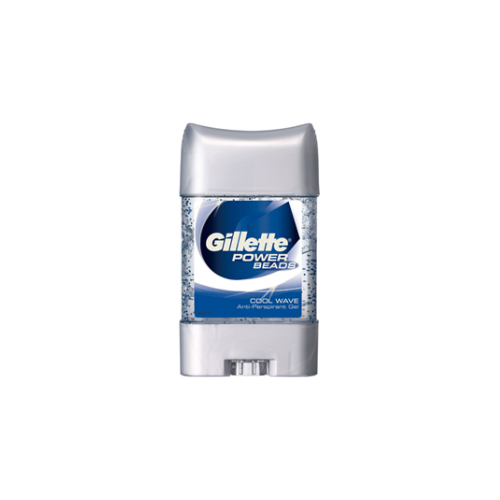 דאודורנט ג'ל שקוף Gillette Power Beads Cool Wave